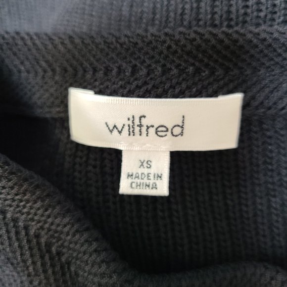 WILFRED Black Knit Sleeveless Top XS - Picture 5 of 6